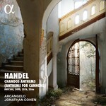 Handel: Chandos Anthems (Anthems for Cannons) cover