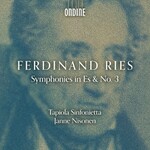 Ries: Symphony in E flat major, Symphony no.3 cover