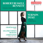 Bennett / Duke: Violin Concertos etc. cover