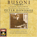 Busoni: Concerto for piano, orchestra and male chorus, Op.39 cover