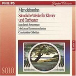 MARBECKS COLLECTABLE: Mendelssohn: Complete works for piano and orchestra cover
