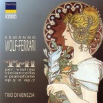 MARBECKS COLLECTABLE: Wolf-Ferrari: Trii [Trios for violin, Cello & piano] cover
