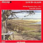 Glass, L.: String Quartets Nos 2 & 4 cover