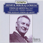 MARBECKS COLLECTABLE: Gore4cki: String Quartets Nos 1 & 2 / Sonata for two violins / Genesis I cover