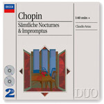 MARBECKS COLLECTABLE: Chopin-The Complete Nocturnes, The Complete Impromptus cover