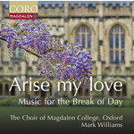 Arise my love - Music for the Break of Day cover