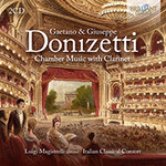 Gaetano & Giuseppe Donizetti: Chamber Music with Clarinet cover
