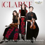 Clarke: Music for Violin, Viola & Piano cover