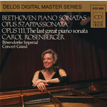 MARBECKS COLLECTABLE: Beethoven: Piano Sonatas Op. 57 'Appassionata' & Piano Sonata Op. 111 cover