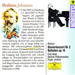 MARBECKS COLLECTABLE: Brahms: Piano Concerto No. 2 / Ballades Op.10 cover