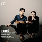 Fauré: Sonatas for Violin and Piano Transcriptions cover