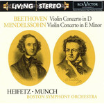 MARBECKS COLLECTABLE: Beethoven: Violin Concerto In D / Mendelssohn: Violin Concerto In E Minor cover
