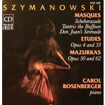 MARBECKS COLLECTABLE: Szymanowski: Masques / Etudes / Mazurkas cover