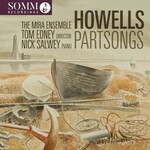 Howells: Partsongs cover