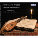 Weber: Sonatas For Mandolin And Continuo cover