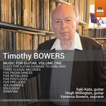 Timothy Bowers: Guitar Music and Songs cover