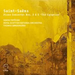 Saint-Saëns: Piano Concertos Nos. 2 & 5 'The Egyptian' cover