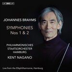 Brahms: Symphonies nos. 1 & 2 cover