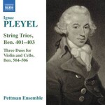 Pleyel: String Trios, Ben. 401-403 cover