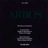 Arbos, Summa, An den Wassern zu Babel, Stabat Mater cover