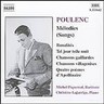 Poulenc: Melodies (Songs) cover