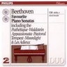 Favourite Piano Sonatas (Incls Pathetique, Pastoral & Moonlight) cover