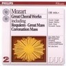 Great Choral Works: Missa in C minor, Coronation Mass, Requiem Mass cover