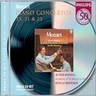 Mozart: Piano Concertos 15, 21 & 23 cover