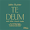 Te Deum and other church music cover