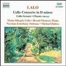 Cello Concerto / Cello Sonata / Chants russes for cello and piano cover