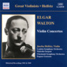 Elgar/Walton: Violin Concertos (rec 1941 & 1949) cover