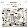 Bartok: Piano Music Vol.1 (Incls Sonata & Fifteen Hungarian Peasant Songs) cover