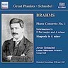 Brahms: Piano works, incl Piano Concerto No 1 cover