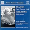 Brahms: Piano Concerto No 2 / Schumann: Kinderszenen (Rec 1935/47) cover