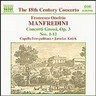 Manfredini: Concerto grossi Op 3 Nos 1-12 cover