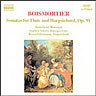 Boismortier - Sonatas for Flute and Harpsichord cover