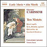 Carissimi - Ten Motets cover
