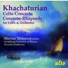 Cello Concerto in E minor / Concerto-Rhapsody for Cello in D min cover