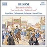 Busoni: Turandot: Concert Suite / Two Studies for Doctor Faust / etc cover