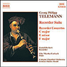 Telemann: Recorder Suite / Recorder Concertos cover