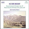 Schubert-Piano Sonatas D.850 (Gasteiner Sonate) & D.575 cover