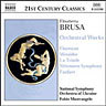 Brusa, Elizabeth - Orchestral Works Vol 1 cover