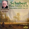 Schubert: Piano Sonatas 13 (D664) & 14 (D784) / Impromtus cover