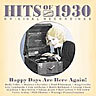 Hits of 1930: Happy Days Are Here Again! cover