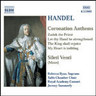 Handel: Coronation Anthems (Includes Zadok The Priest) cover