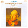 Haydn: String Quartets Op. 20, Nos. 4-6 cover