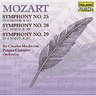 Symphonies No. 25, No. 28 & No. 29 cover