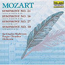 Symphonies No. 24, No. 26, No. 27, & No. 30 cover