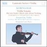 Korngold: Violin Sonata and other chamber pieces cover