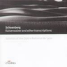 MARBECKS COLLECTABLE: Schoenberg - Kaiserwalzer and Other Transcriptions (Reger, Strauss, Sioly & others) cover
